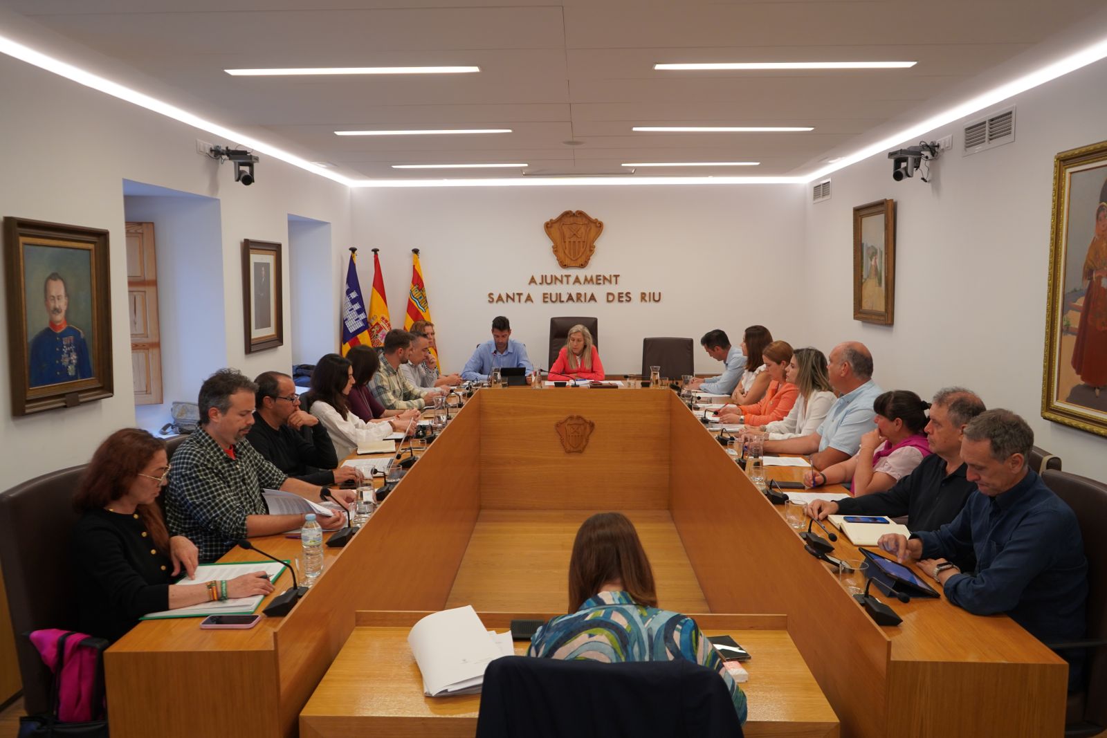 El pleno de Santa Eulària da luz verde a las obras de mejora del municipio gracias al remanente de tesorería